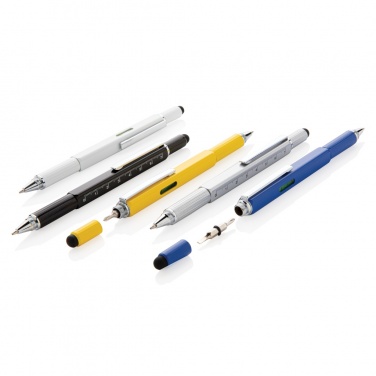 Logotrade promotional product image of: 5-in-1 aluminium toolpen