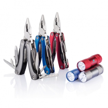 Logotrade promotional products photo of: Multitool and torch set