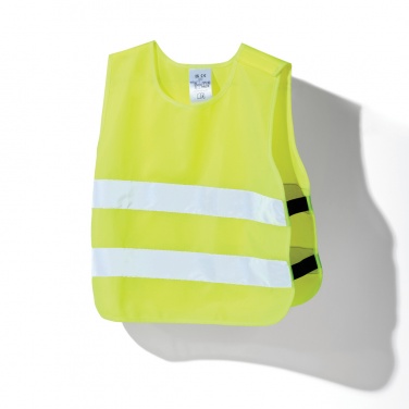 Logotrade advertising product image of: GRS recycled PET high-visibility safety vest 3-6 years