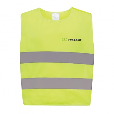 Logo trade promotional products picture of: GRS recycled PET high-visibility safety vest 3-6 years