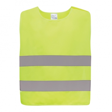 Logo trade promotional products picture of: GRS recycled PET high-visibility safety vest 7-12 years