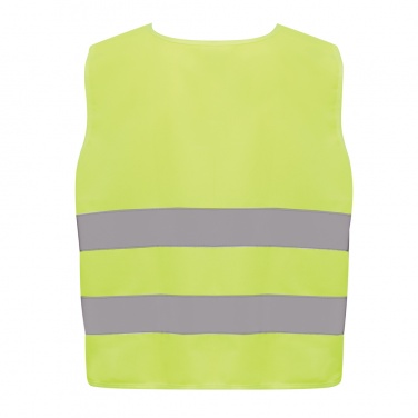 Logotrade promotional gift picture of: GRS recycled PET high-visibility safety vest 7-12 years