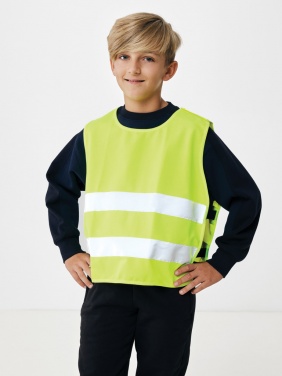 Logo trade promotional items picture of: GRS recycled PET high-visibility safety vest 7-12 years