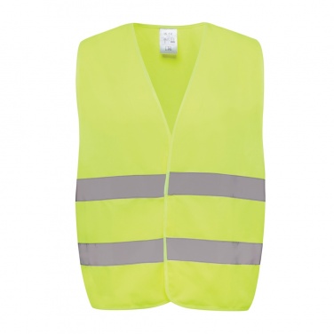 Logo trade promotional product photo of: GRS recycled PET high-visibility safety vest