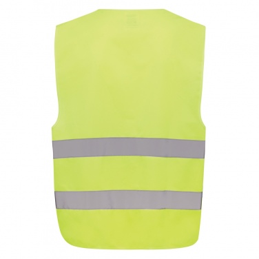 Logo trade advertising products picture of: GRS recycled PET high-visibility safety vest