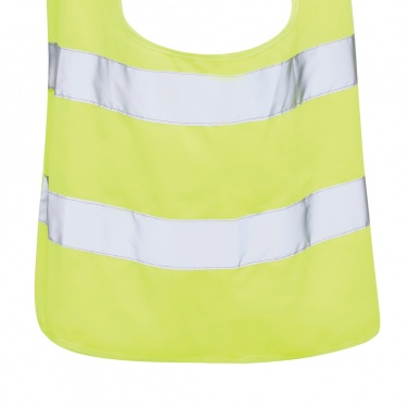 Logo trade promotional products image of: GRS recycled PET high-visibility safety vest