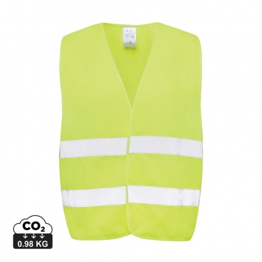 Logo trade advertising products picture of: GRS recycled PET high-visibility safety vest