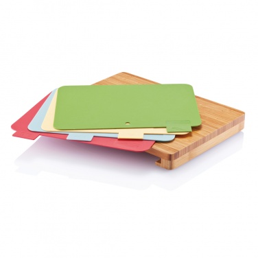 Logotrade corporate gift picture of: Cutting board with 4pcs hygienic boards