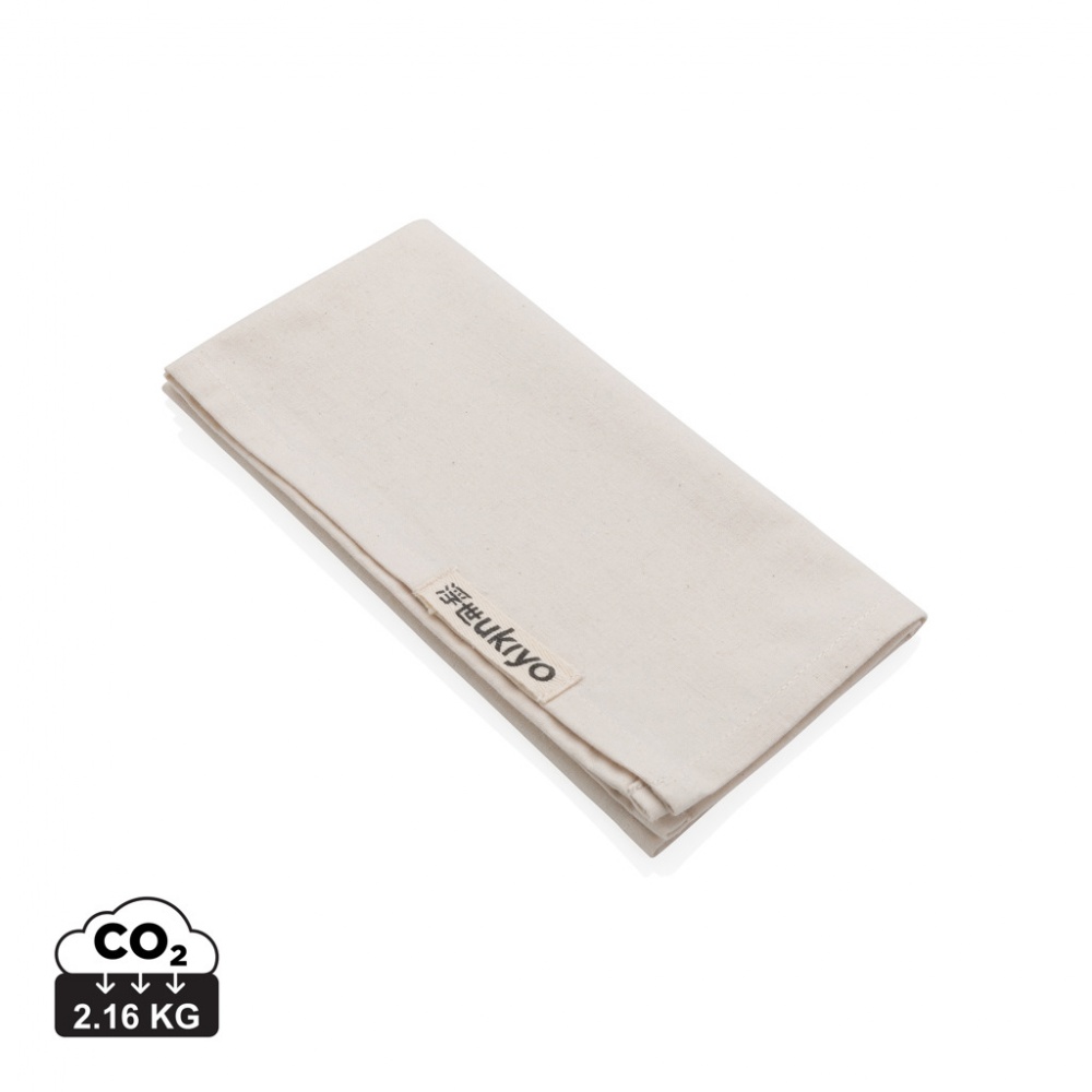 Logo trade corporate gifts image of: Ukiyo Aware™ 180gr rcotton table napkins 4pcs set