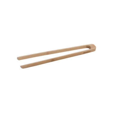 Logo trade advertising products picture of: Ukiyo bamboo serving tongs