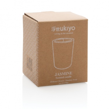 Logo trade promotional items picture of: Ukiyo small scented candle in glass