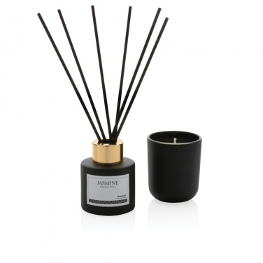 Logo trade promotional gifts image of: Ukiyo candle and fragrance sticks gift set