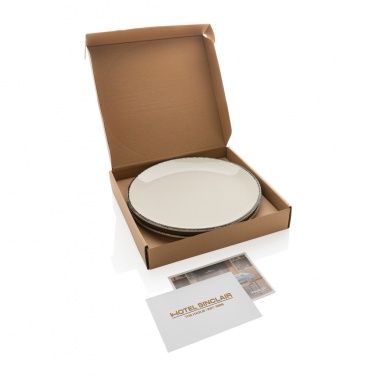 Logo trade promotional gifts image of: Ukiyo dinner plate set of 2