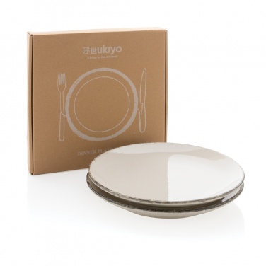 Logo trade promotional items picture of: Ukiyo dinner plate set of 2