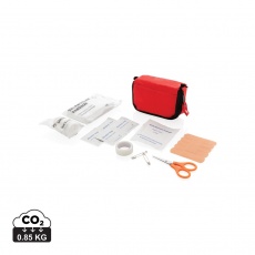 First aid set in pouch