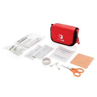 Logo trade promotional gifts picture of: First aid set in pouch