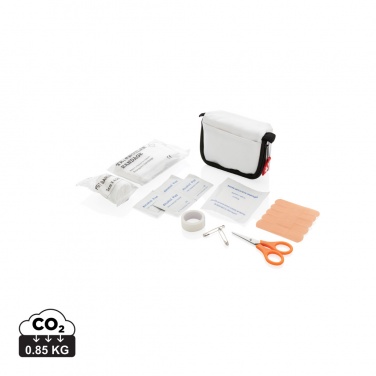 Logo trade business gifts image of: First aid set in pouch