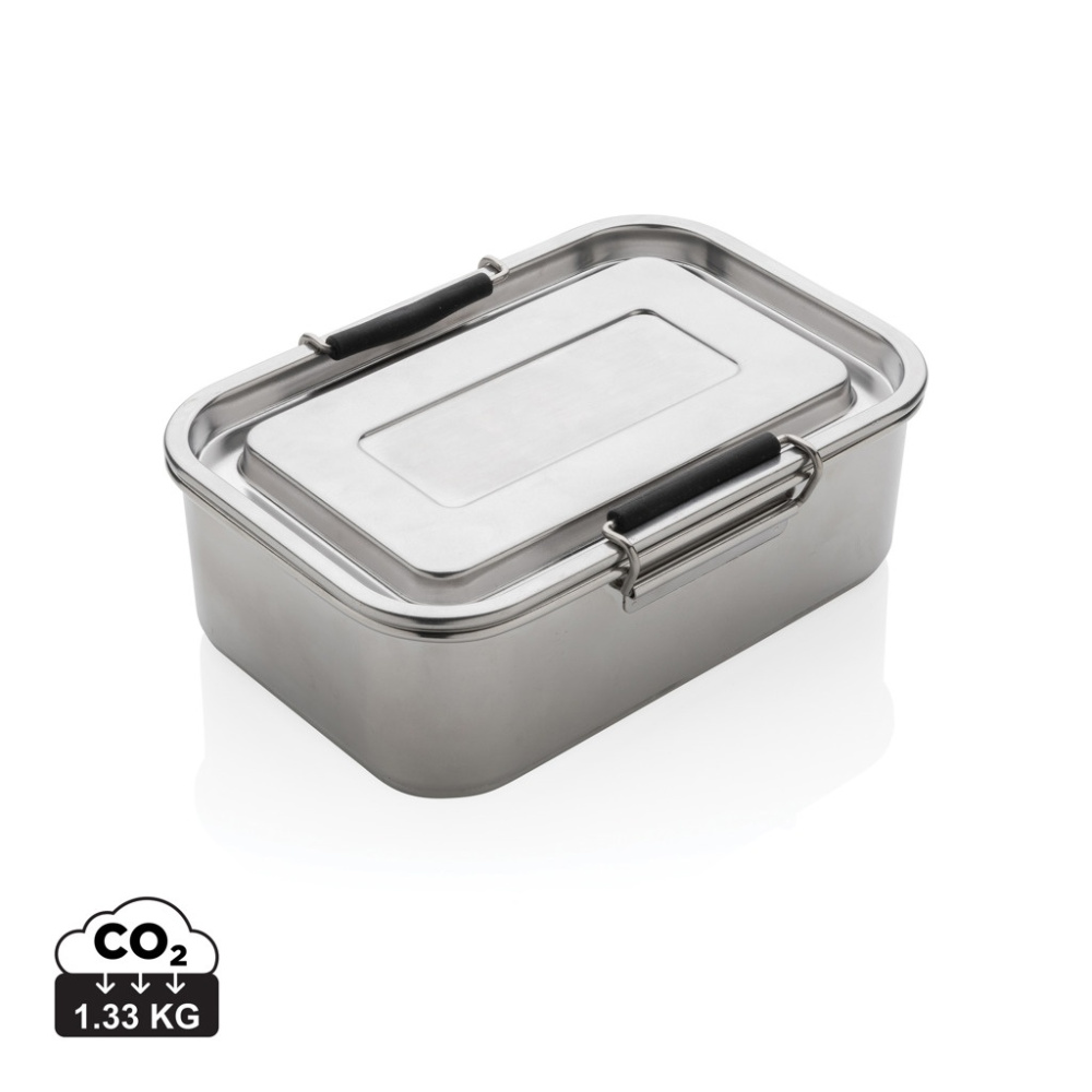 Logo trade promotional products picture of: RCS Recycled stainless steel leakproof lunch box