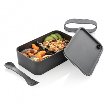 Logo trade advertising product photo of: PP lunchbox with spork