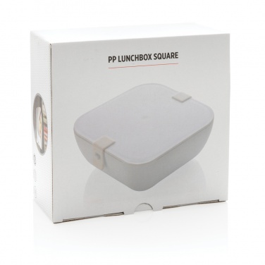 Logotrade promotional giveaway image of: PP lunchbox square