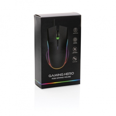 Logo trade business gifts image of: RGB gaming mouse