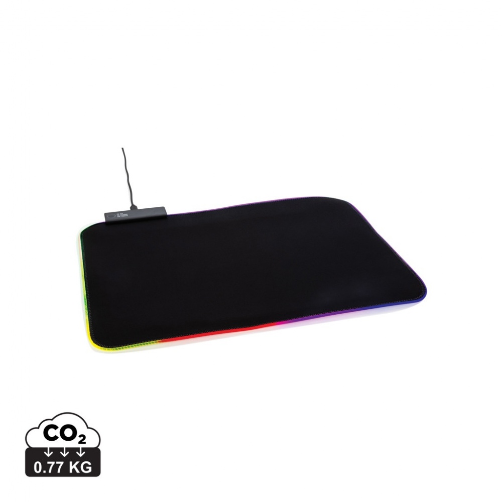 Logo trade promotional product photo of: RGB gaming mousepad