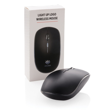 Logo trade promotional merchandise picture of: Light up logo wireless mouse