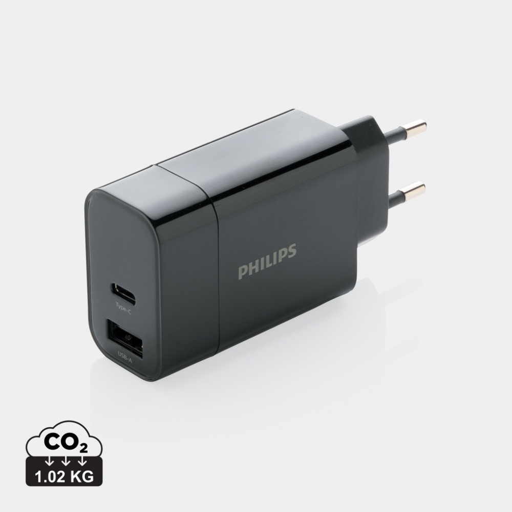 Logotrade promotional merchandise image of: Philips ultra fast PD wall charger