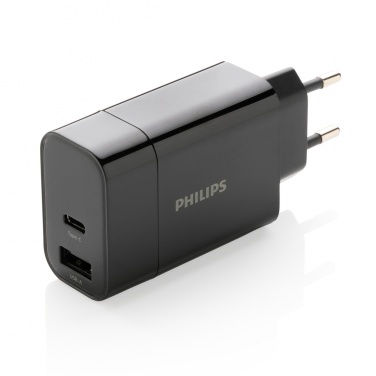 Logo trade promotional item photo of: Philips ultra fast PD wall charger