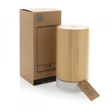 Logotrade corporate gifts photo of: RCS recycled plastic and bamboo aroma diffuser