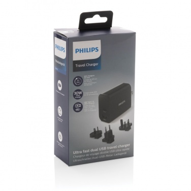 Logotrade promotional merchandise picture of: Philips ultra fast PD travel charger