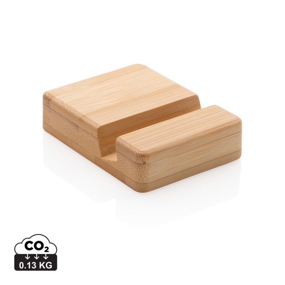 Logotrade promotional items photo of: Bamboo phone stand