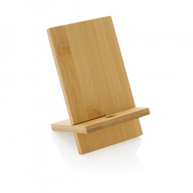 Logotrade promotional product picture of: Bamboo phone stand in kraft box