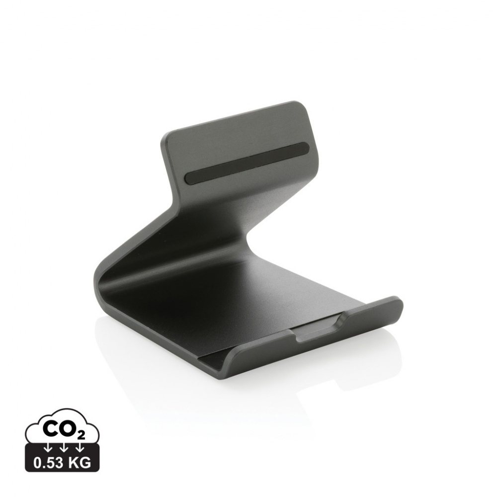 Logo trade promotional items picture of: Terra RCS recycled aluminium tablet & phone stand