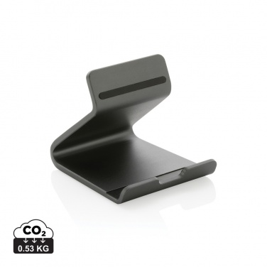 Logo trade corporate gifts image of: Terra RCS recycled aluminium tablet & phone stand