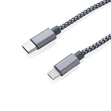 Logo trade promotional giveaways image of: 3-in-1 braided cable