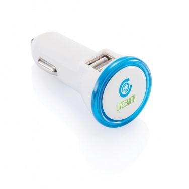 Logotrade promotional item image of: Powerful dual port car charger