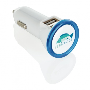 Logotrade promotional merchandise picture of: Powerful dual port car charger