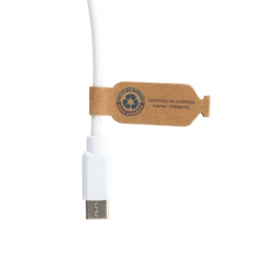 Logotrade advertising product picture of: RCS recycled plastic Ontario 6-in-1 cable