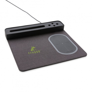 Logotrade business gifts photo of: Air mousepad with 5W wireless charging and USB