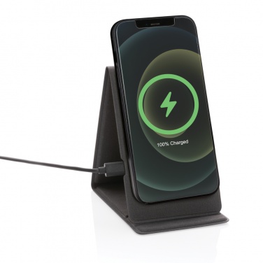 Logotrade promotional item image of: Artic Magnetic 10W wireless charging phone stand