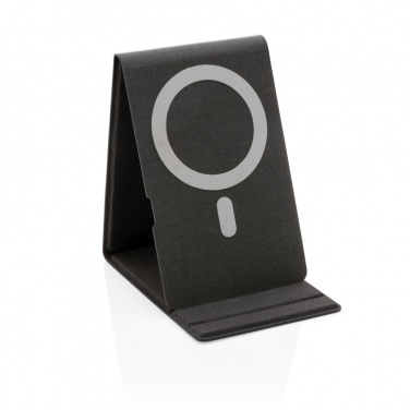 Logotrade promotional item picture of: Artic Magnetic 10W wireless charging phone stand