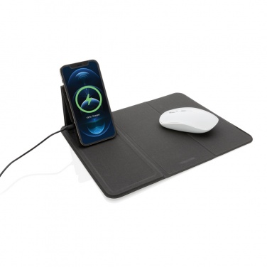 Logo trade promotional products image of: Artic Magnetic 10W wireless charging phonestand