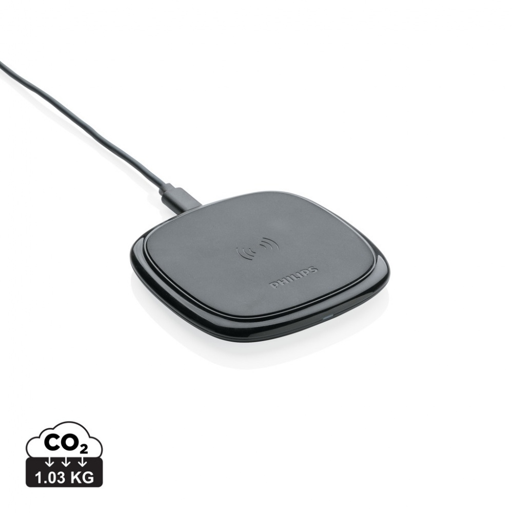 Logo trade promotional product photo of: Philips 10W Qi wireless charger