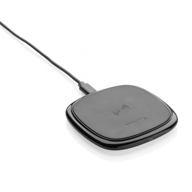 Logo trade promotional gift photo of: Philips 10W Qi wireless charger