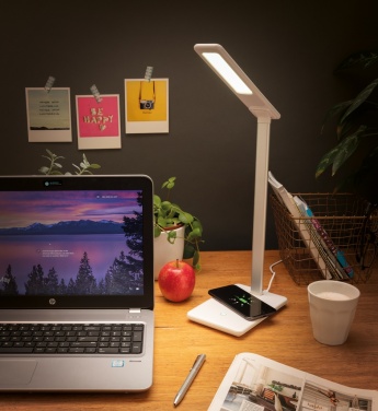 Logo trade business gift photo of: 5W Wireless Charging Desk Lamp