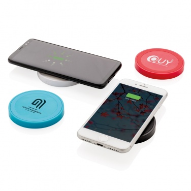 Logotrade business gift image of: 5W wireless charging pad round