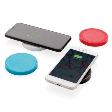 Logotrade promotional merchandise photo of: 5W wireless charging pad round