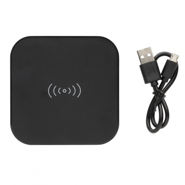 Logo trade business gifts image of: Wireless 5W charging pad