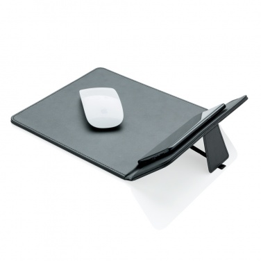 Logo trade promotional items image of: Mousepad with 5W wireless charging